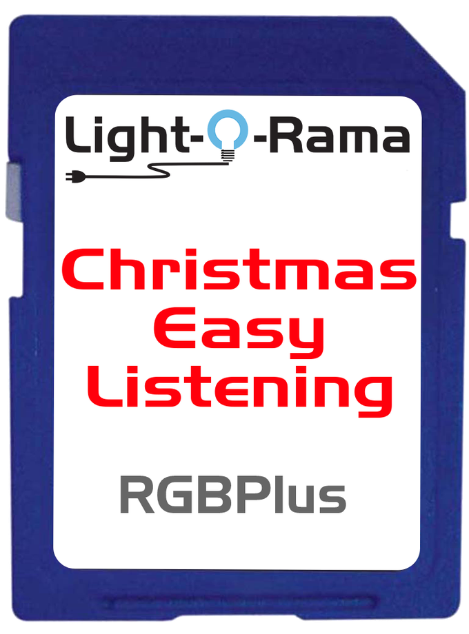 Light-O-Rama Christmas Easy Listening SD Card High Quality