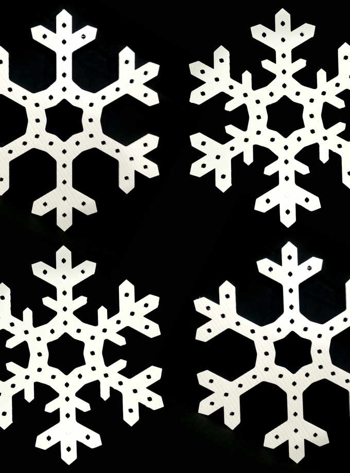 Light-O-Rama CPC Package - 4 Snowflakes New Arrival