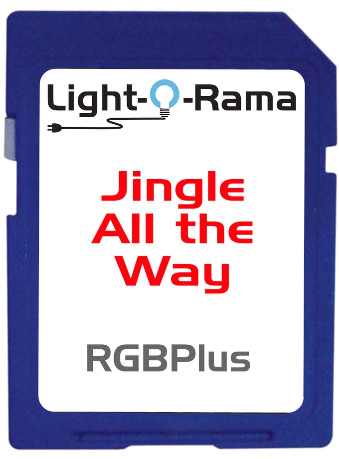 Light-O-Rama Jingle All The Way SD Card Best Buy