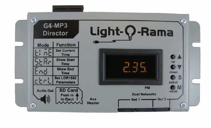 Light-O-Rama N2-G4-MP3 Director High Quality