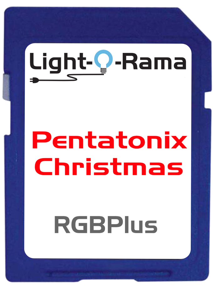 Light-O-Rama Pentatonix Christmas SD Card On Sale