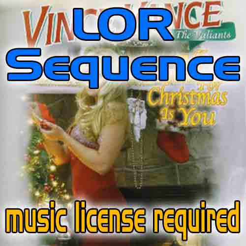 Light-O-Rama Sequence - All I Want For Christmas Is You - Vince Vance And The Valiants On Sale