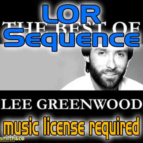 Light-O-Rama Sequence - God Bless The USA - Lee Greenwood Free shipping