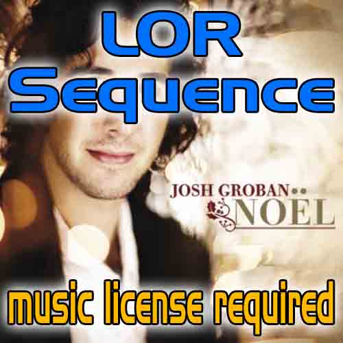 Light-O-Rama Sequence - It Came Upon A Midnight Clear - Josh Groban Free shipping