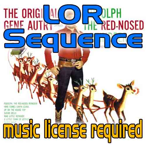 Light-O-Rama Sequence - Rudolph The Red Nosed Reindeer - Gene Autry Best Seller