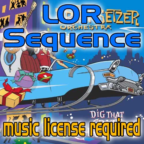 Light-O-Rama Sequence - Santa Drives A Hot Rod - Brian Setzer Orchestra On Sale