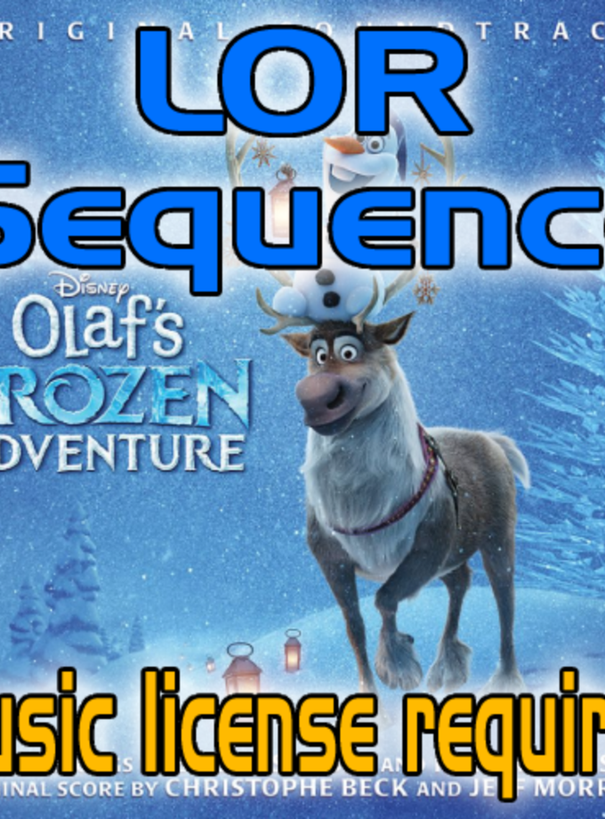 Light-O-Rama Sequence - That Time of Year - Olaf's Frozen Adventure On Sale