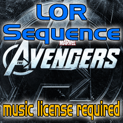 Light-O-Rama Sequence - Theme from The Avengers - Movie Sounds Unlimited New Arrival