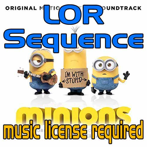 Light-O-Rama Sequence - Universal Fanfare - The Minions For Sale